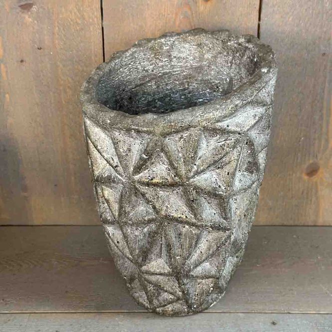 Hovedbilde Potteskjuler skrå, keramikk kobber