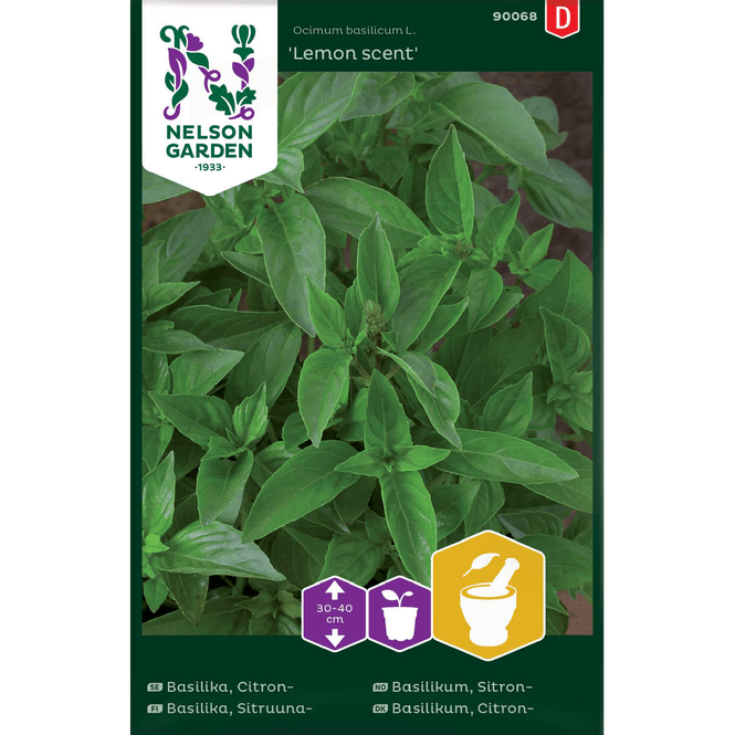 Hovedbilde Sitron-basilikum 'Lemon scent'