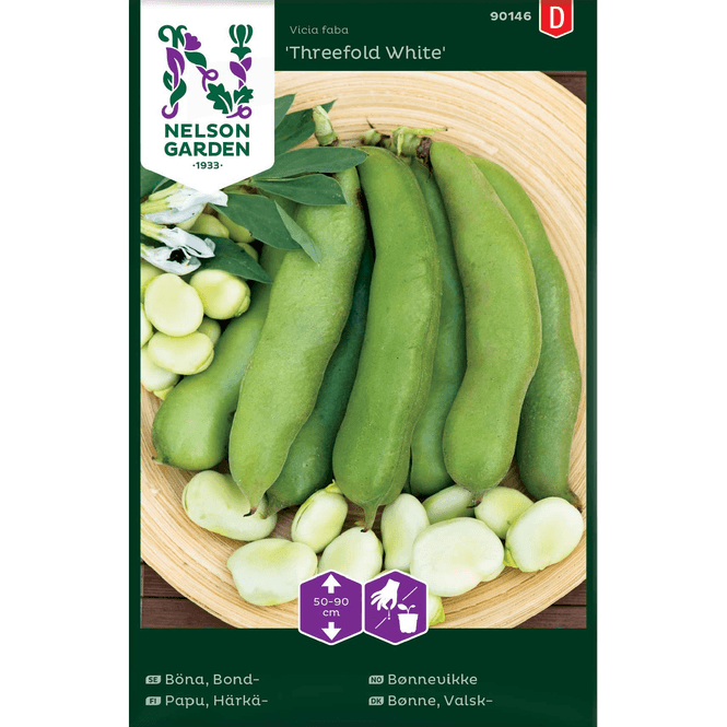 Hovedbilde Bønnevikke 'Theefold White'