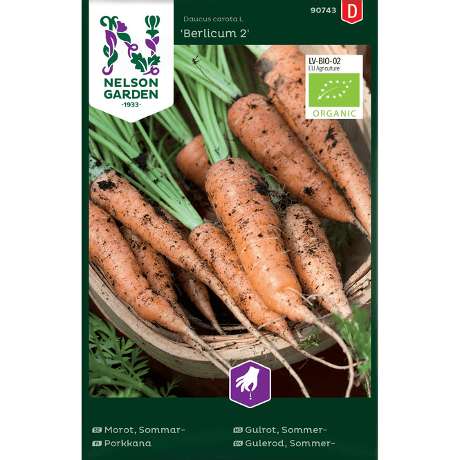 Hovedbilde Sommergulrot 'Barlicum 2' økologisk 