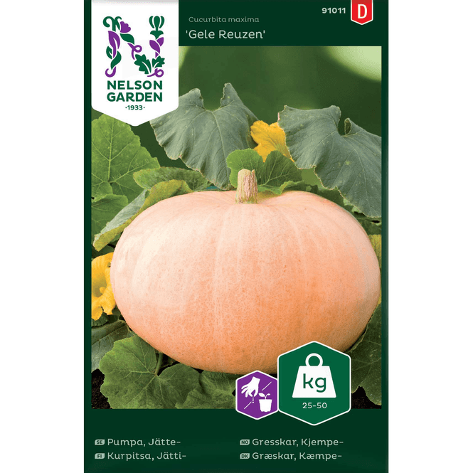 Hovedbilde Kjempe-gresskar 'Gele Reuzen'