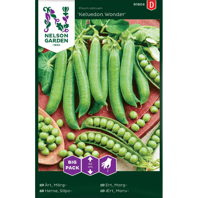 Hovedbilde Marg-ert 'Kelvedon Wonder' stor pakke