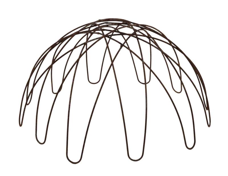 Staude halvkule rust