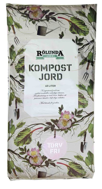 Kompostjord, torvfri, 40 liter