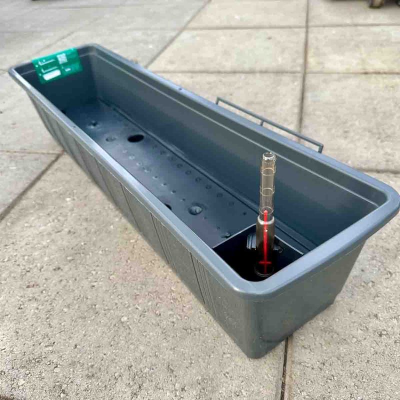 Balkongkasse selvvanning, Aqua green